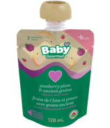 Baby Gourmet Plus Yumberry Plum and Ancient Grains Organic Baby Food