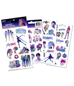 Trends K-POP Demon Hunters Holographic Stickers