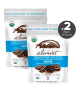 Element Snacks Organic Dark Chocolate Dipped Mini Rice Cakes Bundle