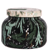 Capri Blue Holiday Pattern Play Signature Jar Candle Crystal Pine