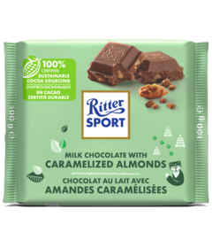 Ritter Sport Caramelized Almonds Holiday Bar