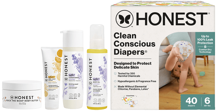 Save up to 20% on select The Honest Company 