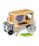 Melissa & Doug Ensemble de jeu en bois pour le sauvetage des animaux