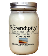 Serendipity Candles Mason Jar Coastal Air