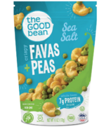 The Good Bean Fèves croustillantes au sel de mer + pois