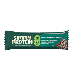 Simply Protein Plant Based Protein Bars Chocolate Coconut