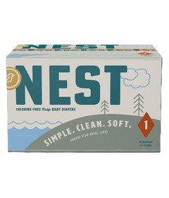 Nest Chlorine-Free Baby Diapers Size 1