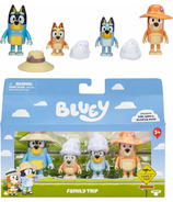 Bluey Holiday Figure Family Trip 