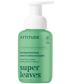 ATTITUDE Super leaves Foaming Hand Soap Green Apple & Basil