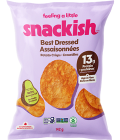 Snackish Potato Crisps Best Dressed