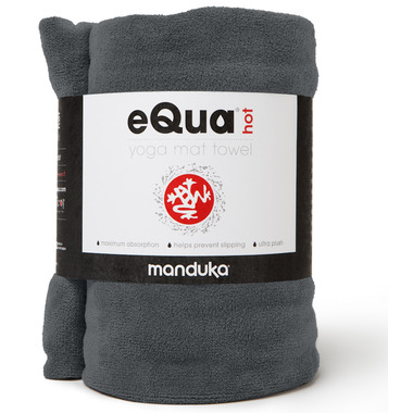 Manduka eQua Yoga Hand Towel, Thunder, 16, Mat Towels -  Canada