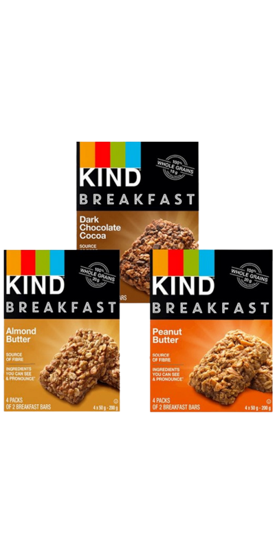 Buy Kind Breakfast Bar Variety Bundle At Wellca Free Shipping 35