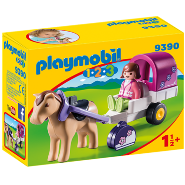  Playmobil 1.2.3 Countryside Toy : Toys & Games