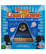 4 Way Countdown Wooden Game