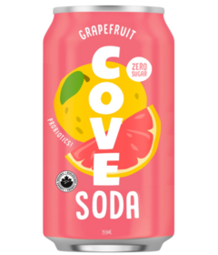 Cove Gut Healthy Soda Grapefruit