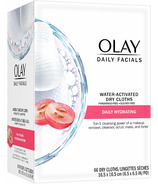 Olay Daily Facials Hydrating Cleansing Cloths Fragrance-Free