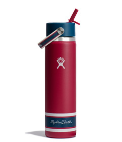 Hydro Flask Wide Mouth with Flex Straw Cap Campus Red