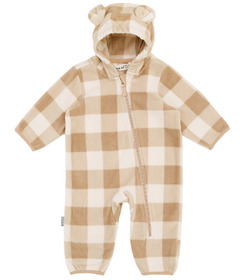 Jan & Jul Fleece Suit Brown Plaid