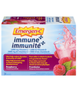 Emergen-C Immune + Raspberry Vitamin C Multivitamin Supplement Drink Mix