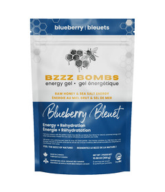 Bzzz Bombs Energy Gel Blueberry