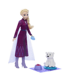 Disney Frozen Elsa Doll & Bear Cub