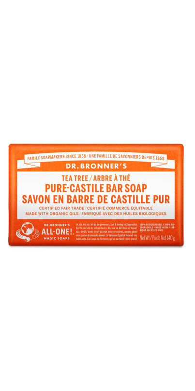 Buy Dr. Bronner's Pure Castile Bar Soap Tea Tree at Well.ca | Free ...