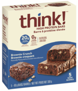 think! High Protein Bar Brownie Crunch Box