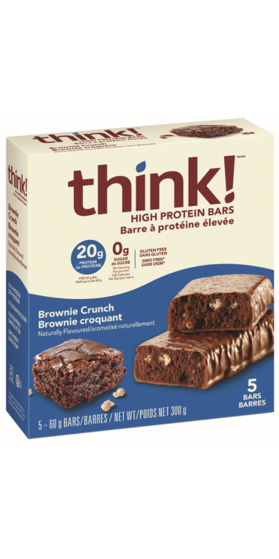 Buy think! High Protein Bar Brownie Crunch Box at Well.ca | Free ...