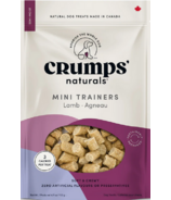 Crumps Naturals Dog Treats Semi-Moist Mini Trainers Lamb