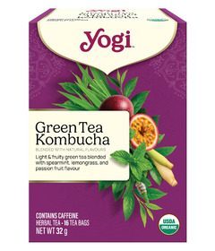 Yogi Tea Green Tea Kombucha
