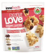 InnoFoods Organic Coconut Clusters with Cranberries & Nuts