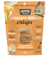 Hippie Snacks Banana Crisps Almond Butter