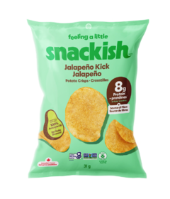 Snackish Potato Crisps Jalapeno Kick
