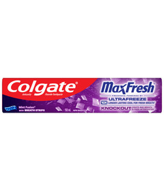 image of Colgate Max Fresh Knockout Mint Toothpaste with sku:170150