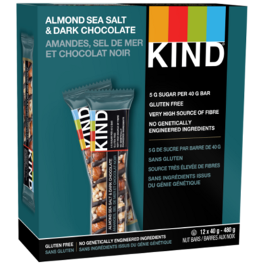 KIND Bars Almond Sea Salt & Dark Chocolate Case KIND Bars Almond Sea Salt & Dark Chocolate Case