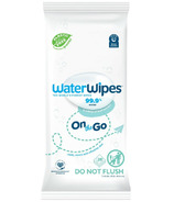 WaterWipes On the Go 99.9% Lingettes à base d’eau