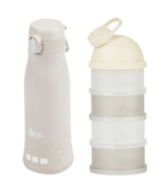 Babymoov Moov & Feed + Formula Dispenser Bundle Mineral Sand