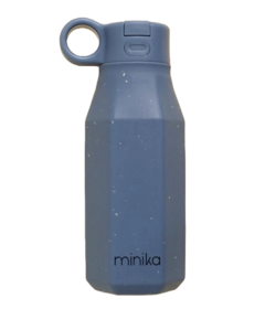 Minika Silicone Water Bottle Indigo