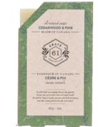 Crate 61 Organics Cedarwood & Pine Bar Soap