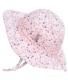 Jan & Jul Cotton Floppy Hat Pink Blossoms