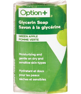 Option+ Savon à la glycérine Pomme verte
