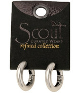 Scout Curated Wears Refined Earring Collection Stellar Hoop Sterling