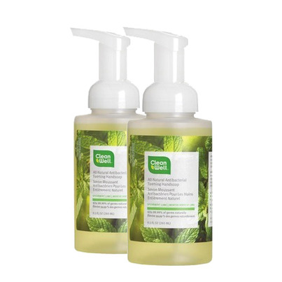 CleanWell Spearmint Lime Hand Soap Bundle - Buy One Get One Free