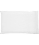 Kushies Organic Cotton Jersery Toddler Pillow Case White