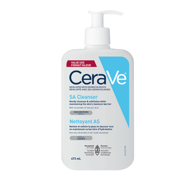 Salicylic Acid Cleanser Renewing Exfoliating Face Wash with Vit. D 473mL CeraVe