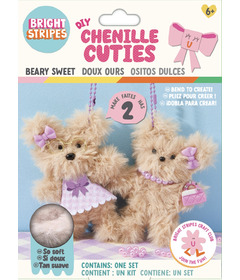 Bright Stripes DIY Chenille Cuties Beary Sweet