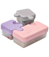 Melii Puzzle Container Pink, Grey & Purple