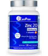 CanPrev Zinc 20 Immune + Vitamin C