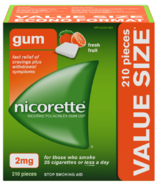 Nicorette Nicotine Gum Fresh Fruit 2mg