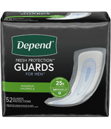 Depend Incontinence Guards/Incontinence Pads for Men/Bladder Control Pads